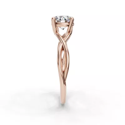 Bianca Twist Engagement Ring