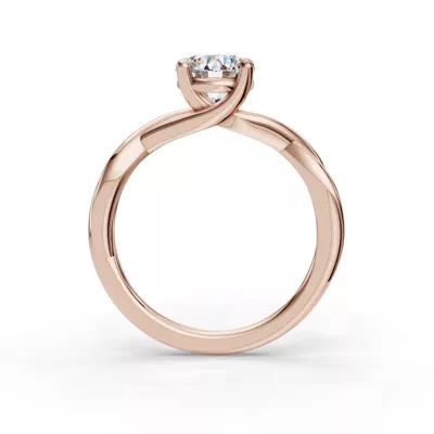 Bianca Twist Engagement Ring