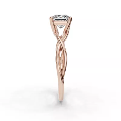 Bianca Twist Engagement Ring