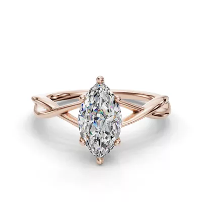 Bianca Twist Engagement Ring