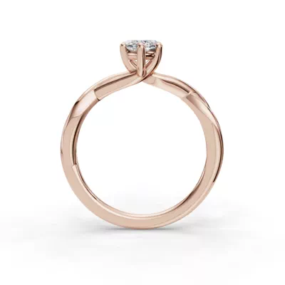 Bianca Twist Engagement Ring