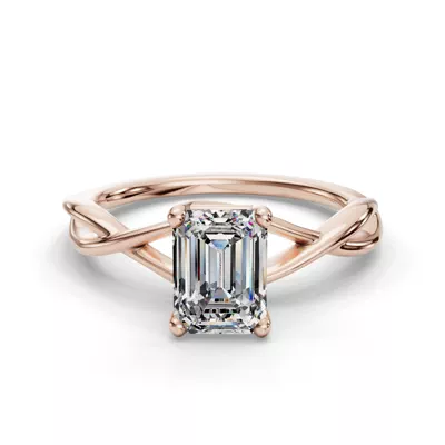 Bianca Twist Engagement Ring