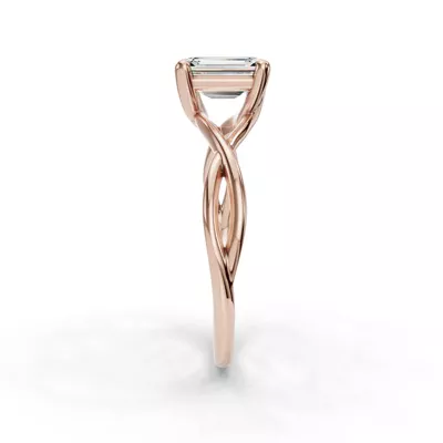 Bianca Twist Engagement Ring