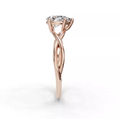 Bianca Twist Engagement Ring