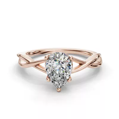 Bianca Twist Engagement Ring