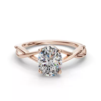 Bianca Twist Engagement Ring