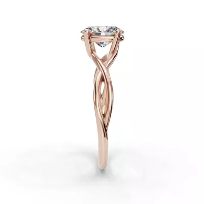 Bianca Twist Engagement Ring