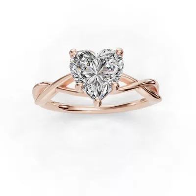 Bianca Twist Engagement Ring