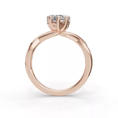 Bianca Twist Engagement Ring