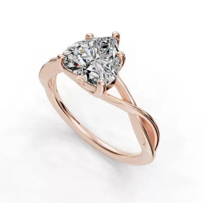 Bianca Twist Engagement Ring