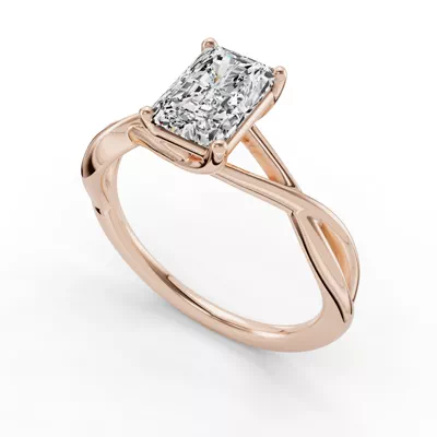 Bianca Twist Engagement Ring