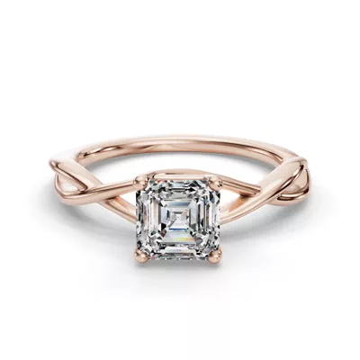 Bianca Twist Engagement Ring