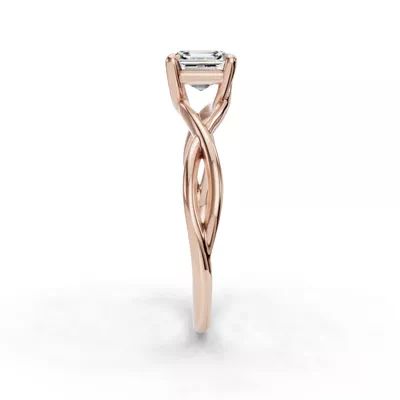 Bianca Twist Engagement Ring