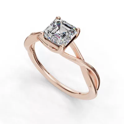 Bianca Twist Engagement Ring