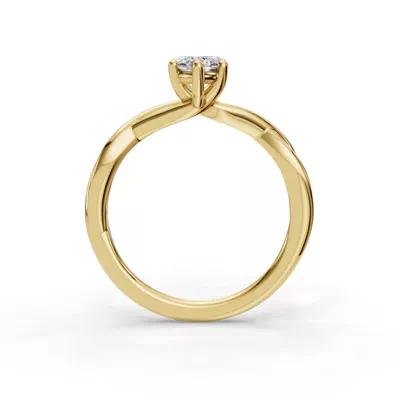 Bianca Twist Engagement Ring