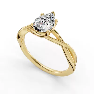 Bianca Twist Engagement Ring