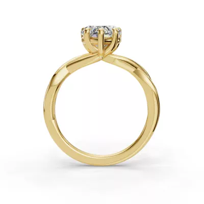 Bianca Twist Engagement Ring