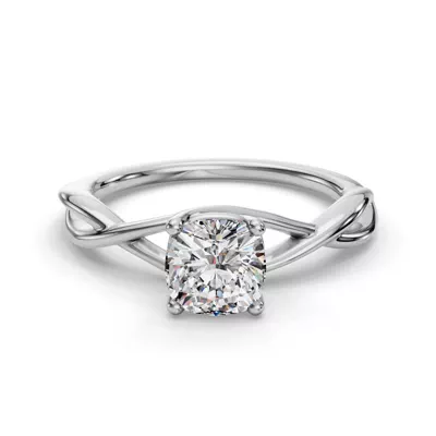 Bianca Twist Engagement Ring