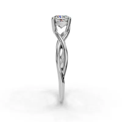 Bianca Twist Engagement Ring