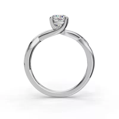 Bianca Twist Engagement Ring
