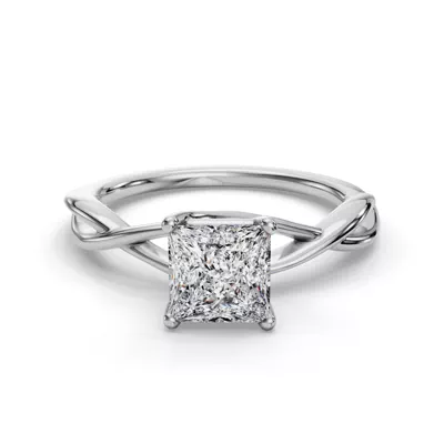 Bianca Twist Engagement Ring