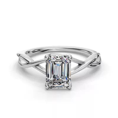 Bianca Twist Engagement Ring
