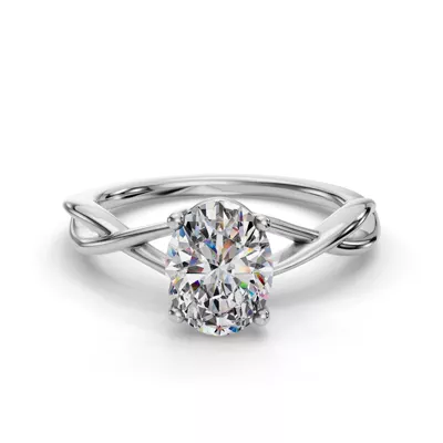 Bianca Twist Engagement Ring