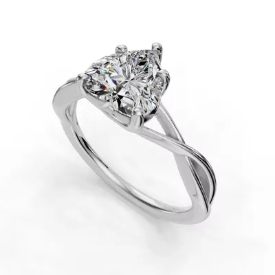 Bianca Twist Engagement Ring