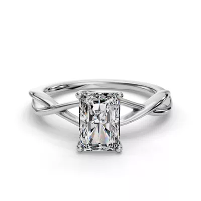 Bianca Twist Engagement Ring