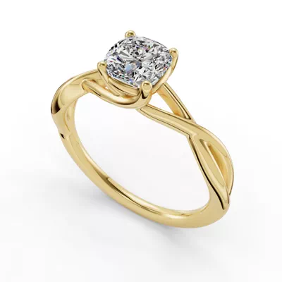 Bianca Twist Engagement Ring