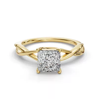 Bianca Twist Engagement Ring