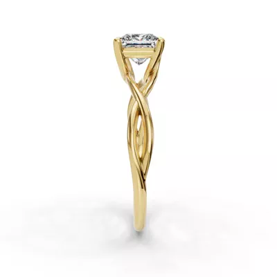 Bianca Twist Engagement Ring