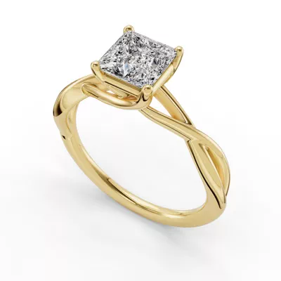 Bianca Twist Engagement Ring