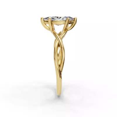 Bianca Twist Engagement Ring