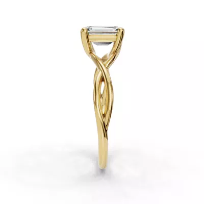 Bianca Twist Engagement Ring