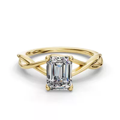 Bianca Twist Engagement Ring