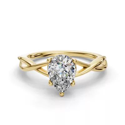 Bianca Twist Engagement Ring