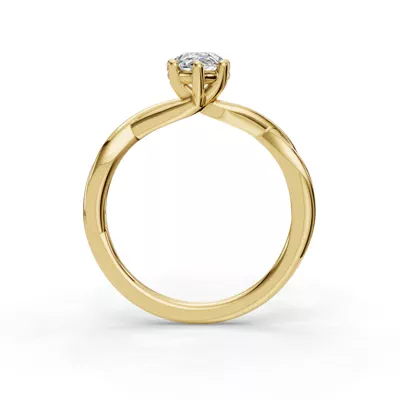 Bianca Twist Engagement Ring