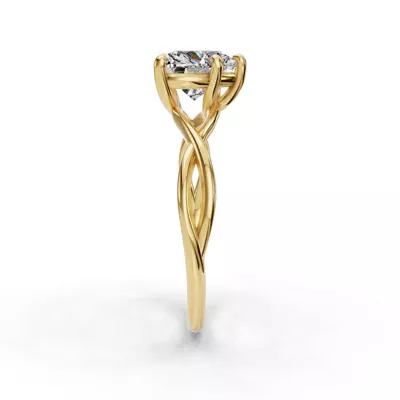 Bianca Twist Engagement Ring