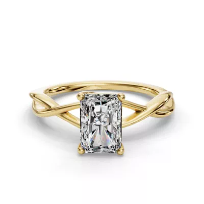 Bianca Twist Engagement Ring