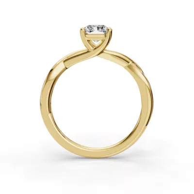 Bianca Twist Engagement Ring