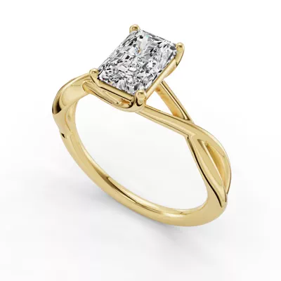 Bianca Twist Engagement Ring