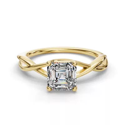 Bianca Twist Engagement Ring