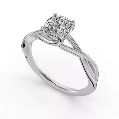 Bianca Twist Engagement Ring