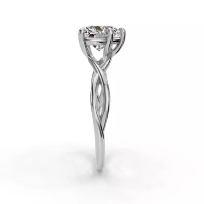 Bianca Twist Engagement Ring