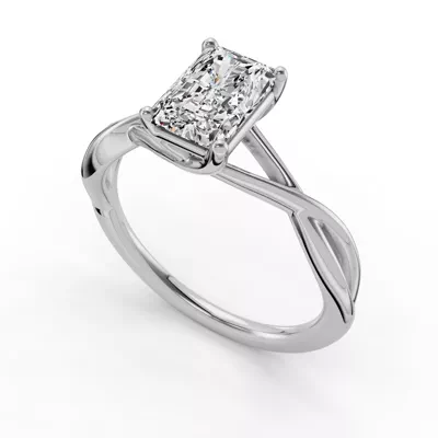 Bianca Twist Engagement Ring