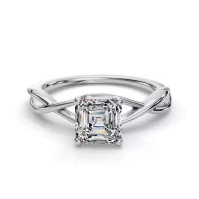 Bianca Twist Engagement Ring