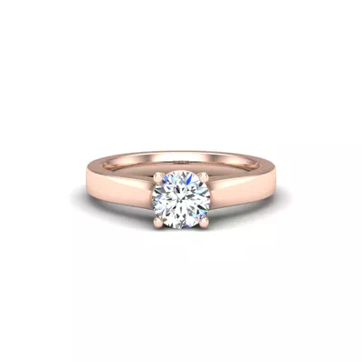 Cameron Trellis Style Solitaire Engagement Ring