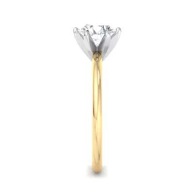 Genevieve 6 Prong Solitaire Engagement Ring