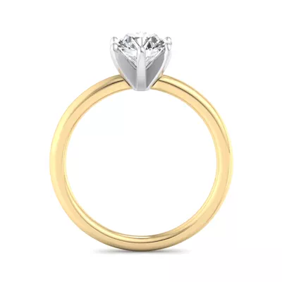 Genevieve 6 Prong Solitaire Engagement Ring